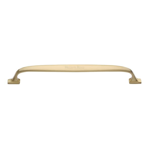 C7213 203-SB • 203 x 228 x 34mm • Satin Brass • Heritage Brass Durham Cabinet Pull Handle